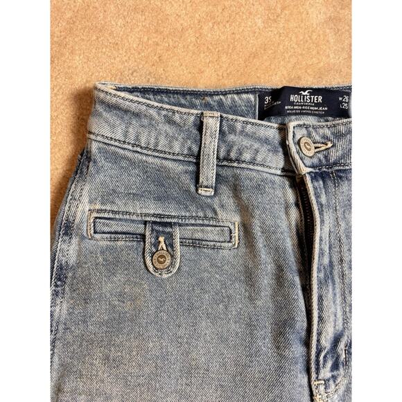 Hollister Ultra High Rise Mom Jean Vintage Stretch 26/25 - Picture 2 of 5
